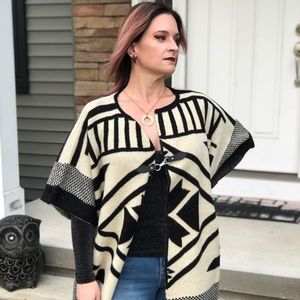 Maxsport Luxury Thick Geometric Cardigan